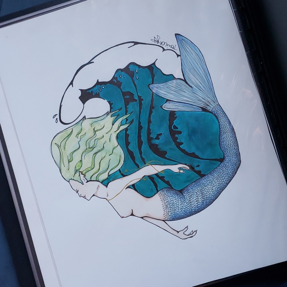 Mermaid art